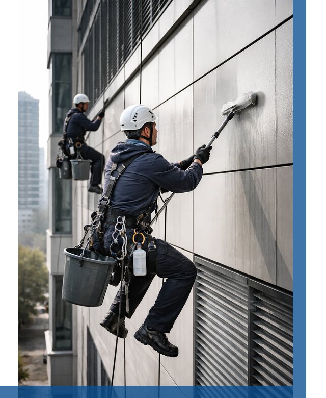 Мойка вентилируемого фасада в Феодосии от 254 р. | ВЫСОТНИК-Фдс