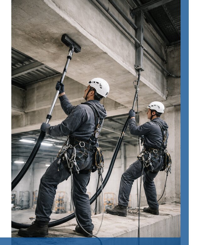 Обеспыливание потолочных конструкций в Феодосии от 254 р. |ВЫСОТНИК-Фдс