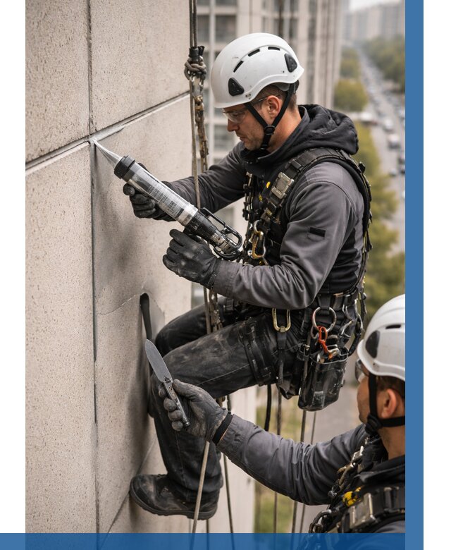 Первичная герметизация швов в Феодосии от 609 р. | ВЫСОТНИК-Фдс