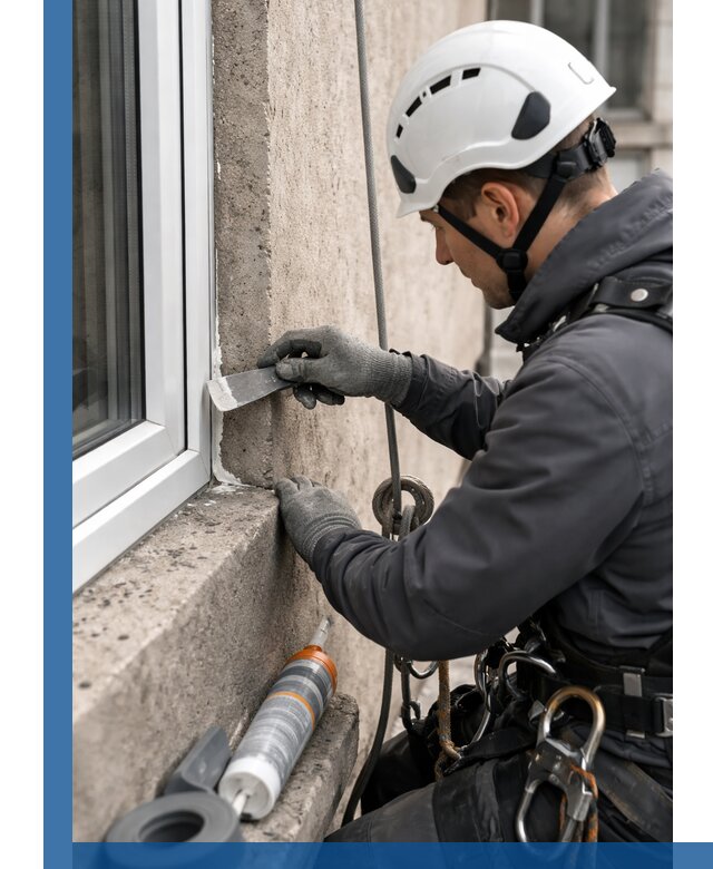 Герметизация монтажных швов окон в Феодосии с гарантией качества