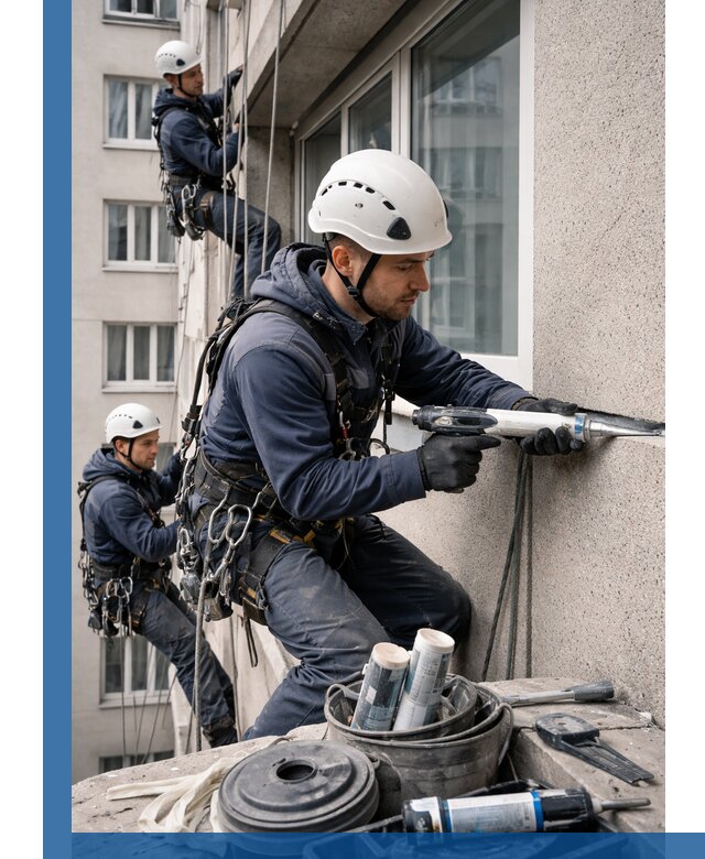 Герметизация швов лоджии в Феодосии профессионально и надежно