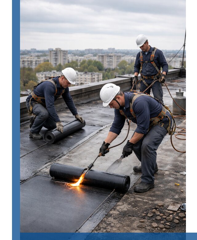 Ремонт наплавляемой кровли в Феодосии качественно и надежно