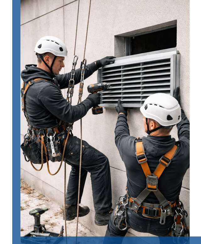 Монтаж вентиляционных решеток в Феодосии профессиональный сервис