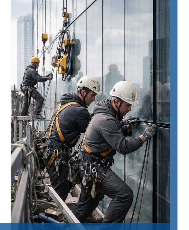 Структурное остекление фасадов в Феодосии от 9650 р. | ВЫСОТНИК-Фдс