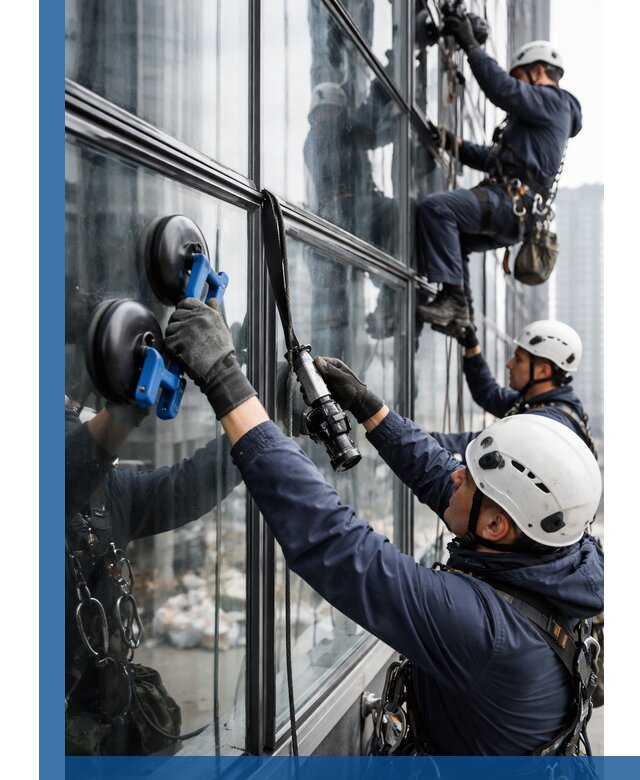 Радиусное остекление фасадов под ключ в Феодосии с гарантиями