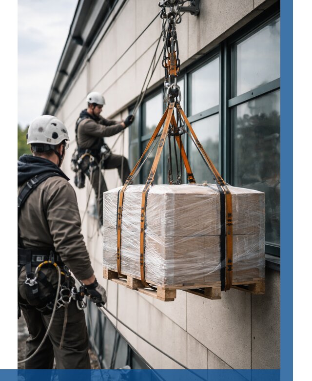 Подъем груза на высоту в Феодосии от 3047 р. | ВЫСОТНИК-Фдс