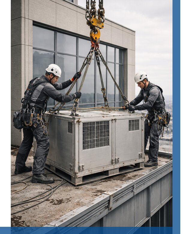 Такелажные работы на высоте в Феодосии от 8126 р. | ВЫСОТНИК-Фдс