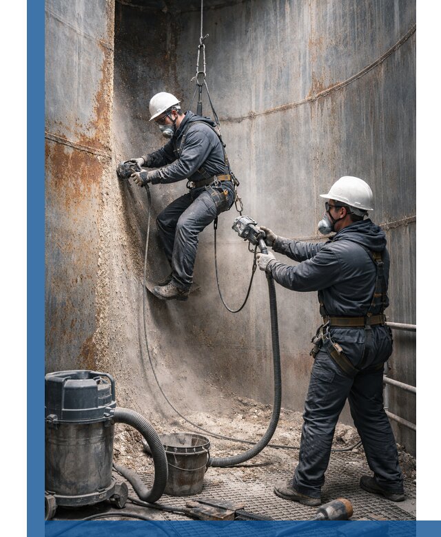 Зачистка силосов в Феодосии профессионально с выездом и гарантией