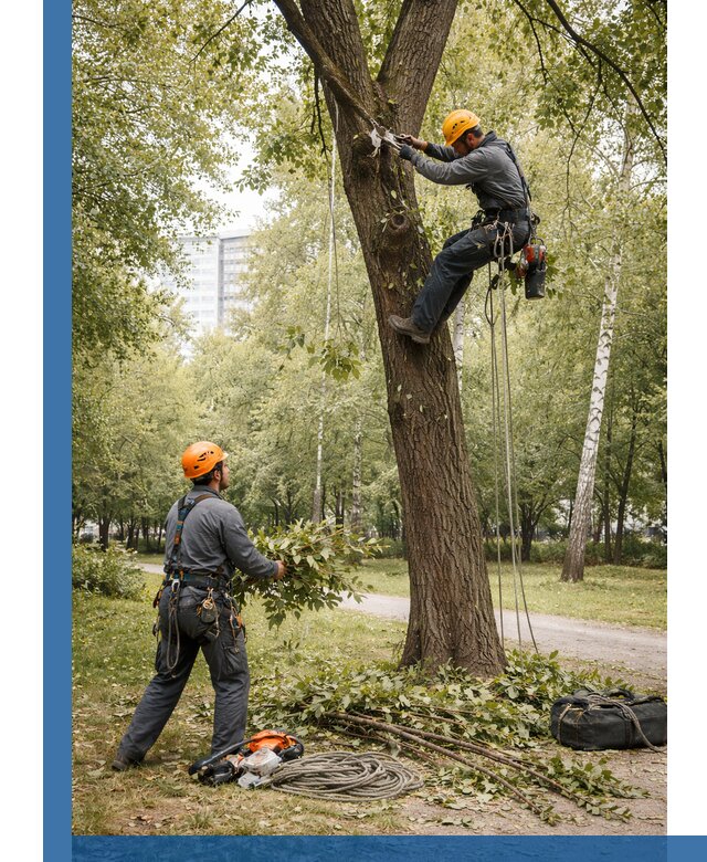 Санитарная обрезка деревьев в Феодосии, профессионально и безопасно