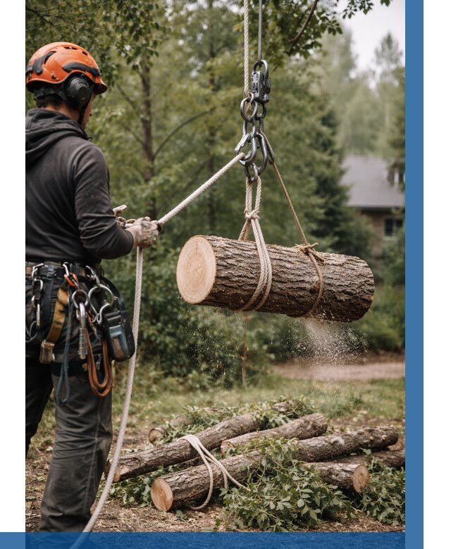 Валка деревьев частями в Феодосии от 7619 р. | ВЫСОТНИК-Фдс