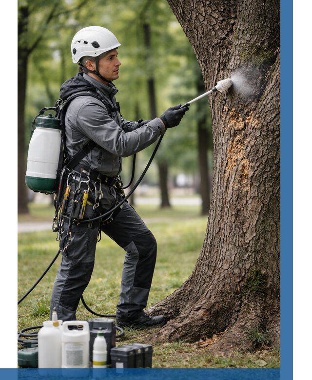 Обработка деревьев от вредителей в Феодосии от 4571 р. | ВЫСОТНИК-Фдс