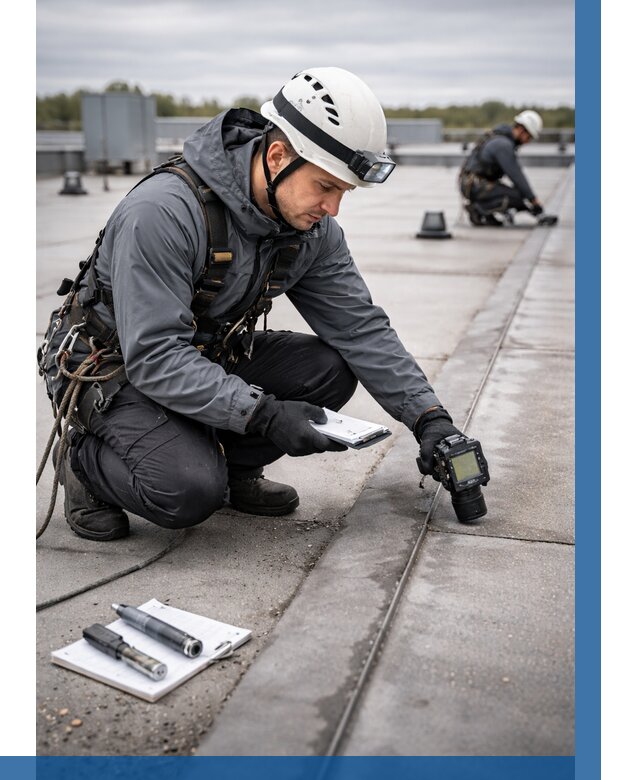 Обследование кровли на протечки в Феодосии от 4571 р. | ВЫСОТНИК-Фдс