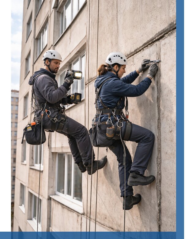 Обследование межпанельных швов в Феодосии от 1828 р. | ВЫСОТНИК-Фдс