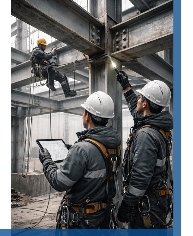 Обследование металлоконструкций в Феодосии от 5587 р. | ВЫСОТНИК-Фдс