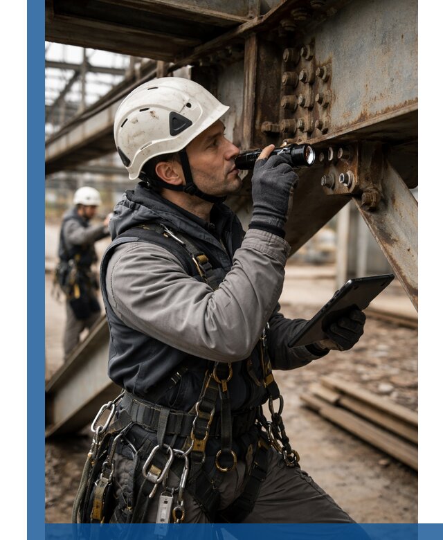 Обследование металлоконструкций и диагностика прочности в Феодосии